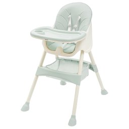 Scaun de masa Dining chair Baby Mix Nora dusty green