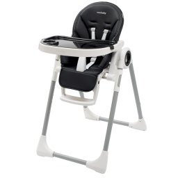 Scaun de masa Dining chair Iris NEW BABY black
