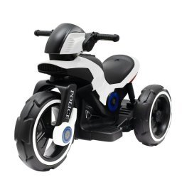 Jucarii pentru miscare Baby Mix POLICE electric motorbike white