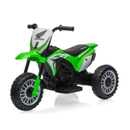 Jucarii pentru miscare Milly Mally Honda CRF 450R electric motorcycle green