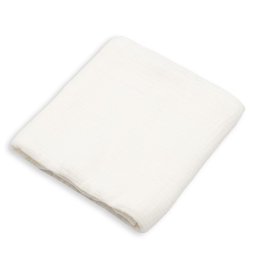 Muslin blanket New Baby white