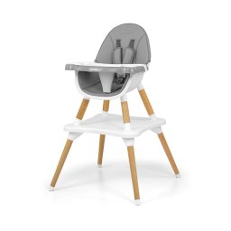 Scaun de masa Milly Mally 2in1 Dining Chair Malmo grey