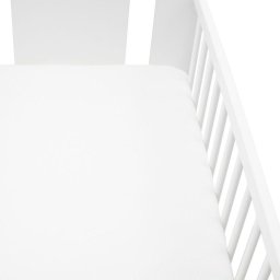 Jersey crib sheet New Baby 120x60 white