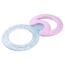 Cooling Teether + Classic Teether Nuk 2 pcs pink