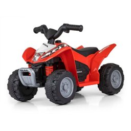 Jucarii pentru miscare Milly Mally Honda ATV Red Electric Quad Bike