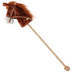 Hobby Horse with sound and wheels Bruno Baby Mix Brown