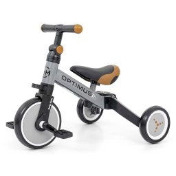 Jucarii pentru miscare 3in1 Milly Mally Optimus grey tricycle