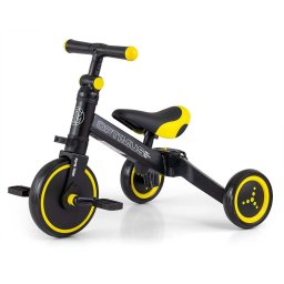 Jucarii pentru miscare Milly Mally Optimus 3in1 tricycle black