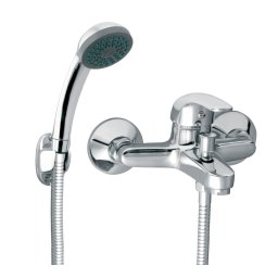 VASTO Baterie perete cadă-duș cu accesorii crom BVA11