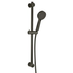 SLIDING SHOWER SETS Set bară duș, cu suport culisant gun metal N365GM
