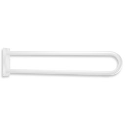 METALIA Mâner de susținere dublu, drept, 853 mm alb R6683,11