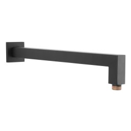 FIXED SHOWER ARMS Braț fix pentru duș, 350 mm negru RN350KBL