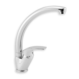 METALIA 57 Baterie stativă bucătărie cu pipă înaltă crom 57014,0