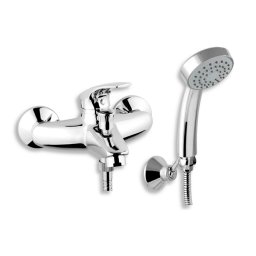METALIA 57 Baterie perete cadă-duș cu accesorii crom 57020,0