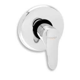 TITANIA IRIS NEW Baterie încastrată duș crom 94450,0