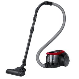 Aspirator fara sac Samsung VC07M2110SR, 700 W, 1.5 l, Negru/Rosu
