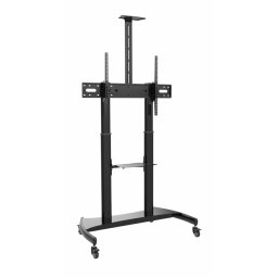Stand TV mobil Serioux TV610TW 60"-100", dimensiuni: 1220x710x2045~ 2365mm, compatibilitate dimensiune ecran: 60"-100", compatibilitate VESA: 400x400, 600x400, 800x400, 800x600, 900x600, 1000x600, Greutate maximă suportata: 100 kg, interval de înclinare: