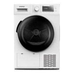 Uscator de rufe Heinner HHPD-M9G3A++, Pompa de caldura, Capacitate: 9 kg, Clasa energetica D, 14 programe, Display LED, Alb