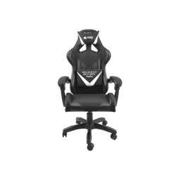 Scaun gaming Genesis FURY AVENGER XL, material piele ecologica+polyester, reglabil pe inaltime, greutate maxima suportata 150 kg, inaltime scaun reglabil 46.5 - 56.5 cm, spatar ajustabil 180°, dimensiuni roti 60mm, echipat cu piston cu gaz clasa 3, maner