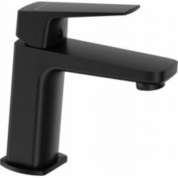 Baterie lavoar fara ventil Deante Blur, negru mat