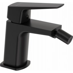 Baterie bideu fara ventil Deante Blur, negru mat
