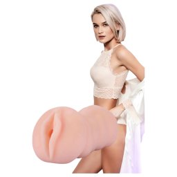 The Girl Next Door Tracey - masturbator realist cu vibrații - silicon natur