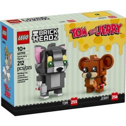 Lego Brickheadz 40793 - Figurinele Tom si Jerry