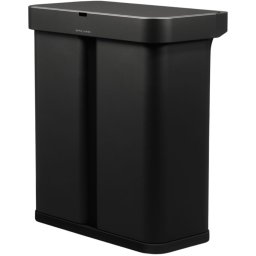 Simplehuman Dual Sensor 58 L (34/24) - oțel negru - Coș fără atingere