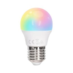 Aigostar - Bec LED RGBW dimabil G45 E27/6W/230V 3000K + telecomandă