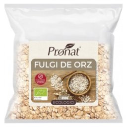 Set 2 x Fulgi de Orz BIO, 350 g, Pronat