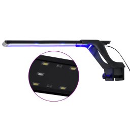 Lampa LED pentru acvariu, cu clema, albastru/alb, 35-55 cm GartenMobel Dekor