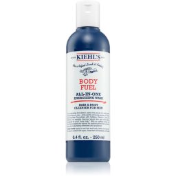 Kiehl's Body Fuel All-in One Energizing Wash gel de duș și șampon pentru toate tipurile de ten, inclusiv piele sensibila pentru bărbați 250 ml