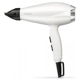 Uscator de par BaByliss 6704W Power Pro, argintiu/alb