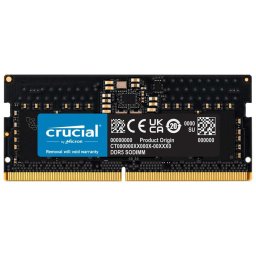 Memorie laptop Crucial, 8GB, SODIMM DDR5, 4800MHz, CL40, 1.1V