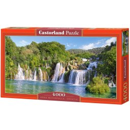 Puzzle Castorland, Cascada Krka, Croatia, 4000 piese