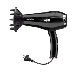 Uscator de par BaByliss D374DE, 2000W, Ionizat, Negru