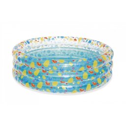 Piscina gonflabila pentru copii Bestway, Tropical Play Pool, 170cm x H53cm