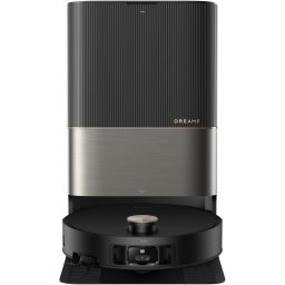 Aspirator robot Dreame X50 Ultra, 20.000Pa, mop dual cu ridicare, statie 4-n-1 (golire, spalare, uscare, reumplere), LDS+AI, baterie 6400mAh, autonomie 260 min, control smart, Negru
