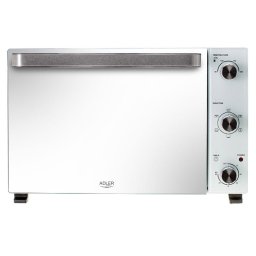 Cuptor electric mini, ADLER AD 6027, capacitate 48L, 1800W, convectie, controlul temperaturii de la 90 C la 230 C, alb