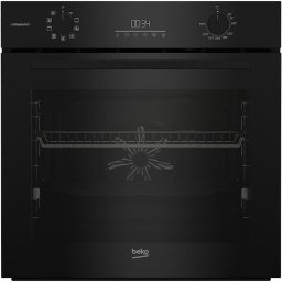 Cuptor incorporabil BEKO BCBIS17300KSB, Electric, Autocuratare SteamShine, 72 l, Clasa energetica A+, 9 programe predefinite, negru