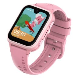 Smartwatch Garett Kids Vibe 4G, 680 mAh, GPS, dimensiuni: 40x40x12mm, Roz