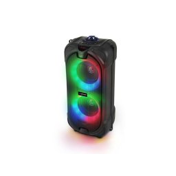 Boxa portabila Esperanza RGB, Bluetooth, 10 W, Negru