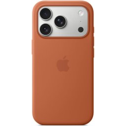 Husa de protectie Apple Silicone Case cu MagSafe pentru iPhone 17 Pro, Terra Cotta