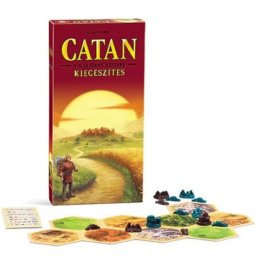 Extensie pentru jocul Coloniștii din Catan - pentru 5-6 jucători - în lb. maghiară