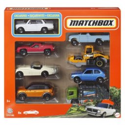 Matchbox: Set de mașinuțe, 8 buc - diferite