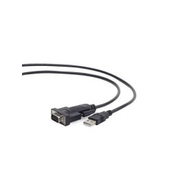 Gembird USB to serial port converter DB9M/USB A plug,