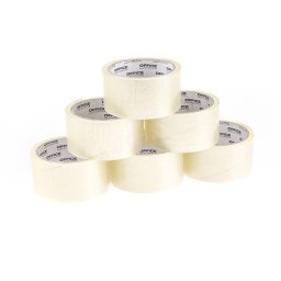 Accesorii birotica Banda adeziva 48mm x 50 y, 36 microni, acrilica, Office Products - transparenta