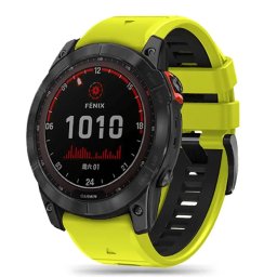 Curea Tech Protect IconBand Pro Garmin Fenix 3 5X 3HR 5X Plus 6X 6X Pro 7X Lime Green