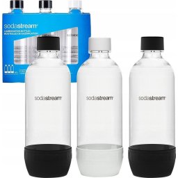 Aparate de preparare sifon Sodastream PET Bottle Universal (3 Bottles, 1L, black) (2260525)