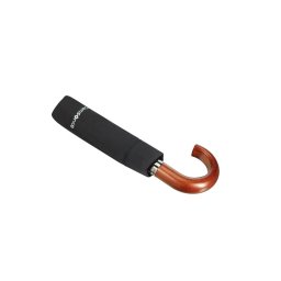 Umbrele WOOD CLASSIC S - 3 SECT. AUTO O/C CROOK - NEGRU